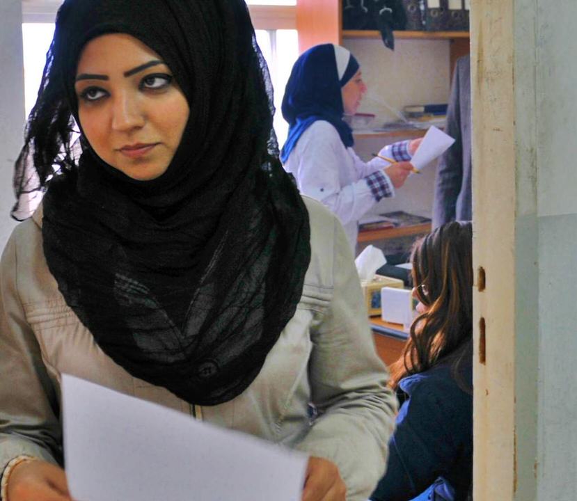 Many women are working in Ramallah Palestine, Ramallah Women 