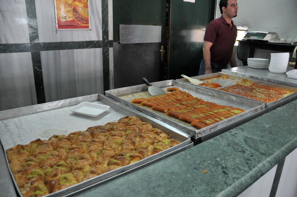 Pastries in Ramallah Palestine