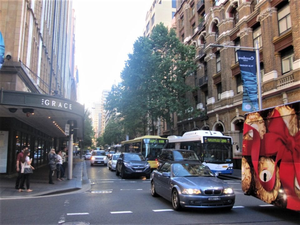 busy sydney australia street