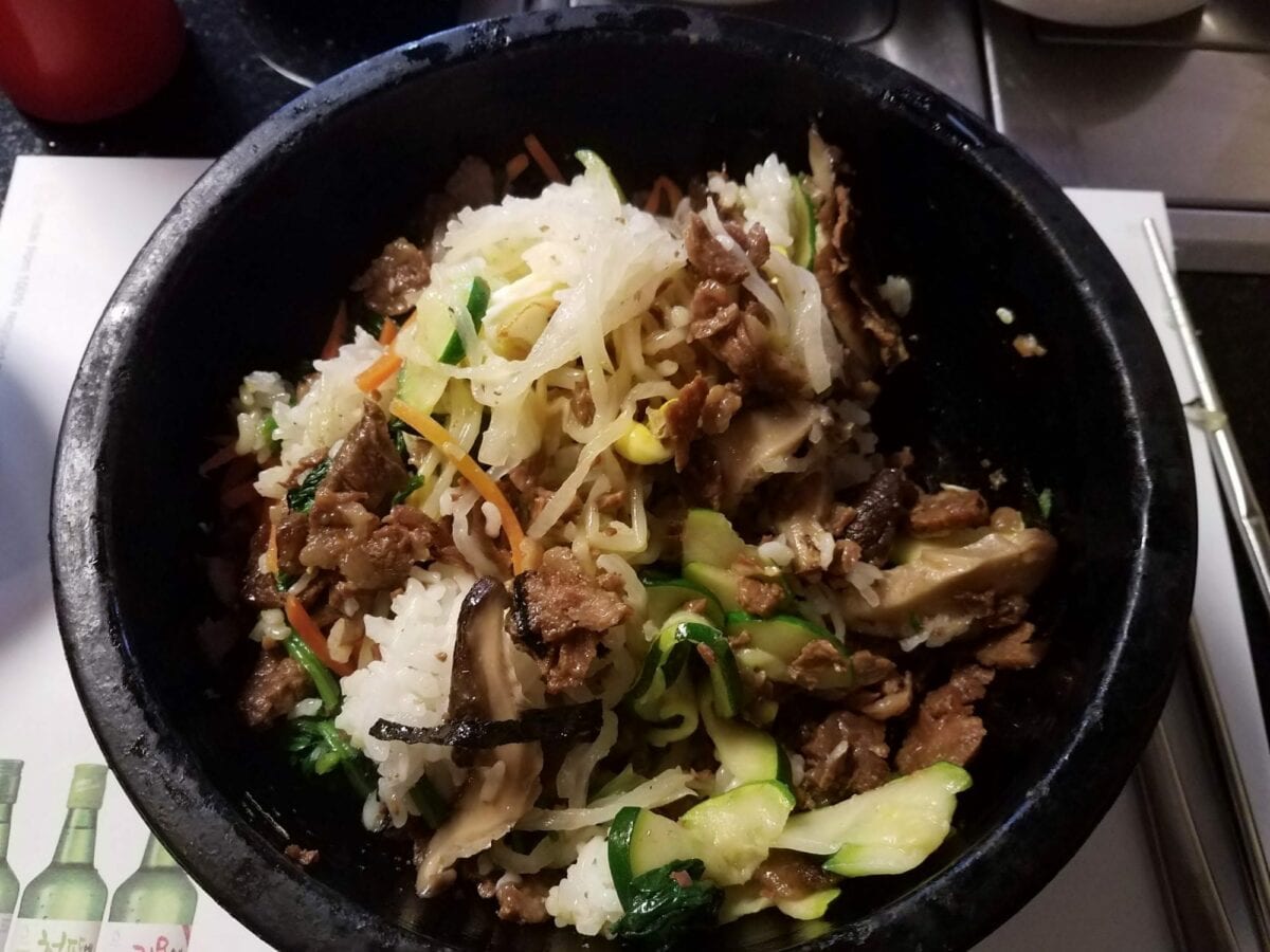 Winter Olympics Spirit, Eat Korean Food