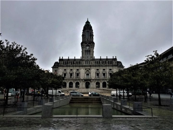 Porto Portugal, Rain, and a Travel Umbrella