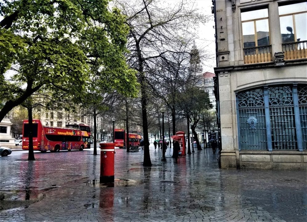 Porto Portugal, Rain, and a Travel Umbrella