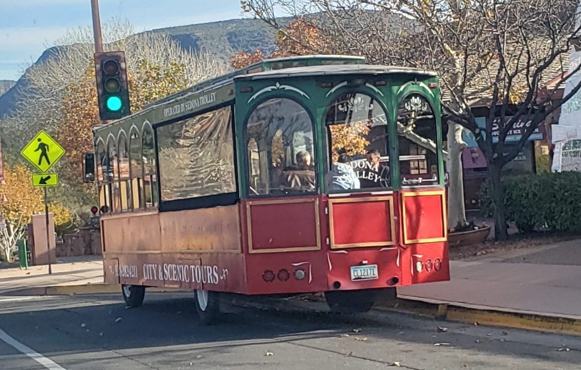 cable car downtown sedona arizona